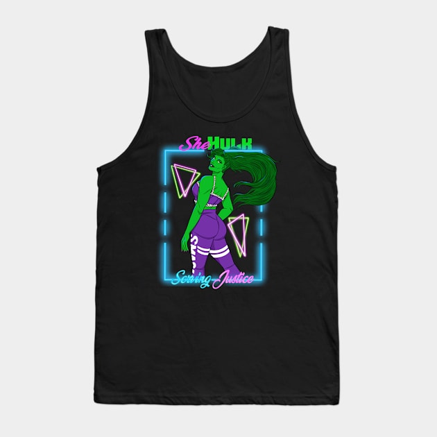 Serving Justice Tank Top by ChangoATX